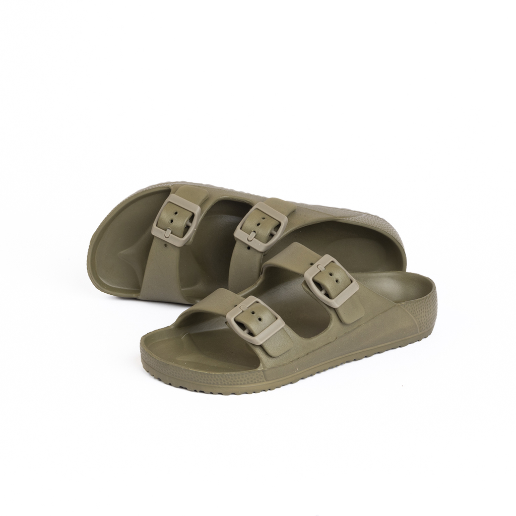 Double Buckle Slipper