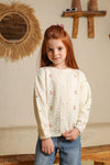 Embroidery Flower Cardigan