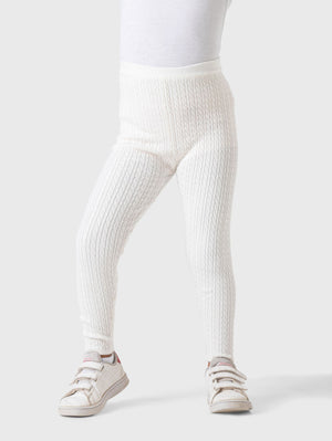 Braids knitted legging