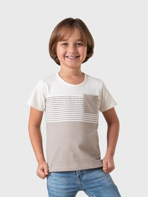 Striped Pocket T-Shirt