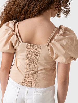 Puffy Sleeve Blouse