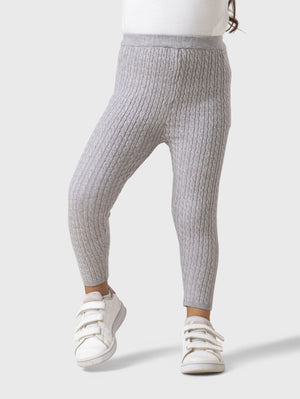 Braids Knit Leggings