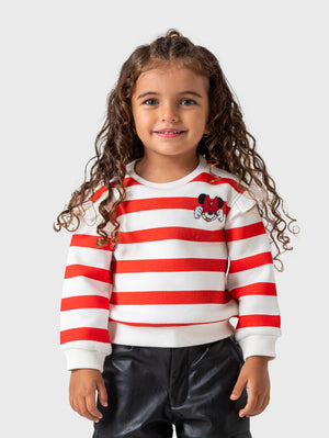 Minnie Striped Sweatshirt