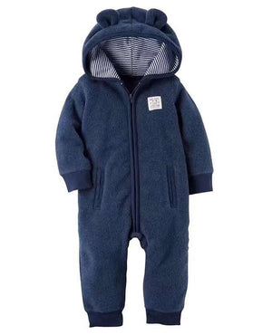 Bear Fleece Sleepsuit