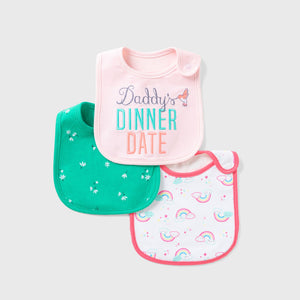 Daddys Date 3PCS Bibs