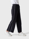 Side Sripes Wide Leg Pants