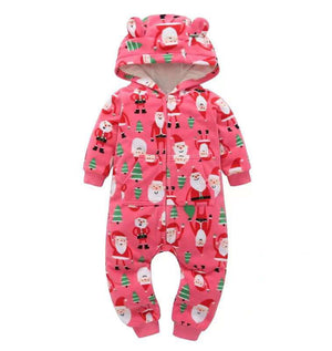 Christmas Fleece Sleepsuit