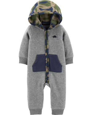 Army Fleece Sleepsuit