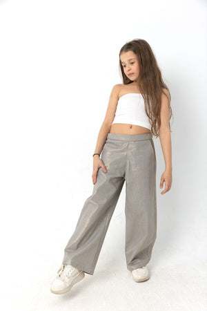 Glitter Wide Leg Pants