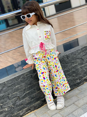 Colorful Pants Set