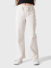 Wide Leg Gabardine Pants