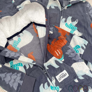 Bears Fleece Sleepsuit