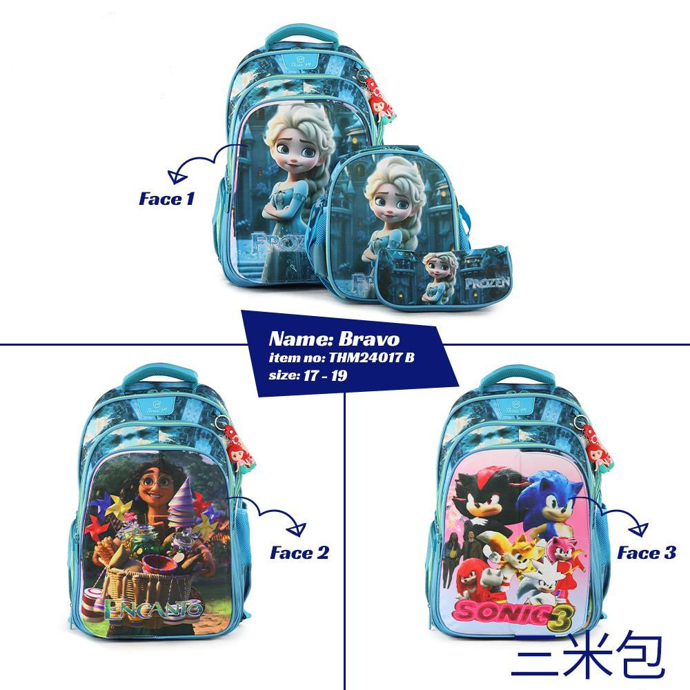 Frozen Bagpack 4*1