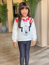 Minnie Face Sweatshirt