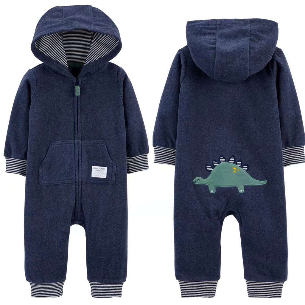 Dinosaur Fleece Sleepsuit