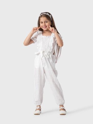 Ruffle Jump Suit