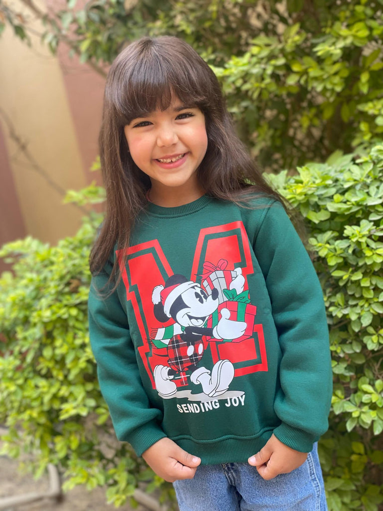 Mickey Christmas Sweatshirt