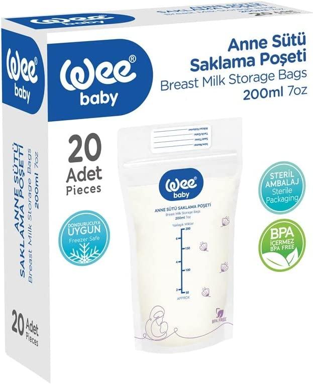 Breast Milk Storage Bags 200ML